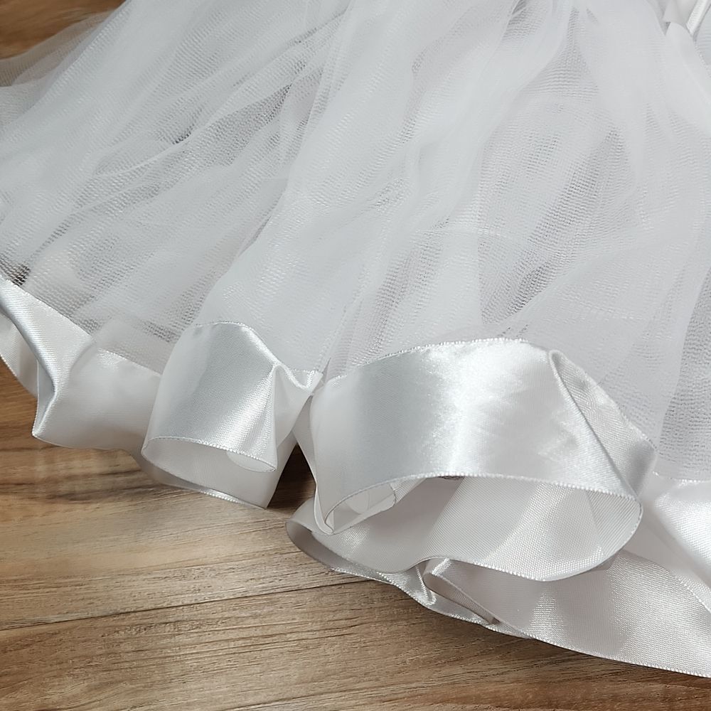 🔸️NWT Spirit White Ribbon Tutu Skirt Small - Picture 8 of 12